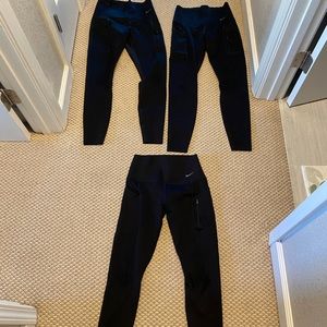 Women’s Firm-Support High-Waisted Full-Length Leggings with Pockets , each